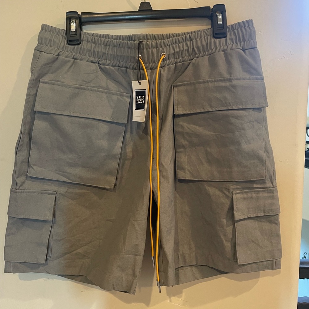 Gray Cargo Utility Shorts (NEW!)